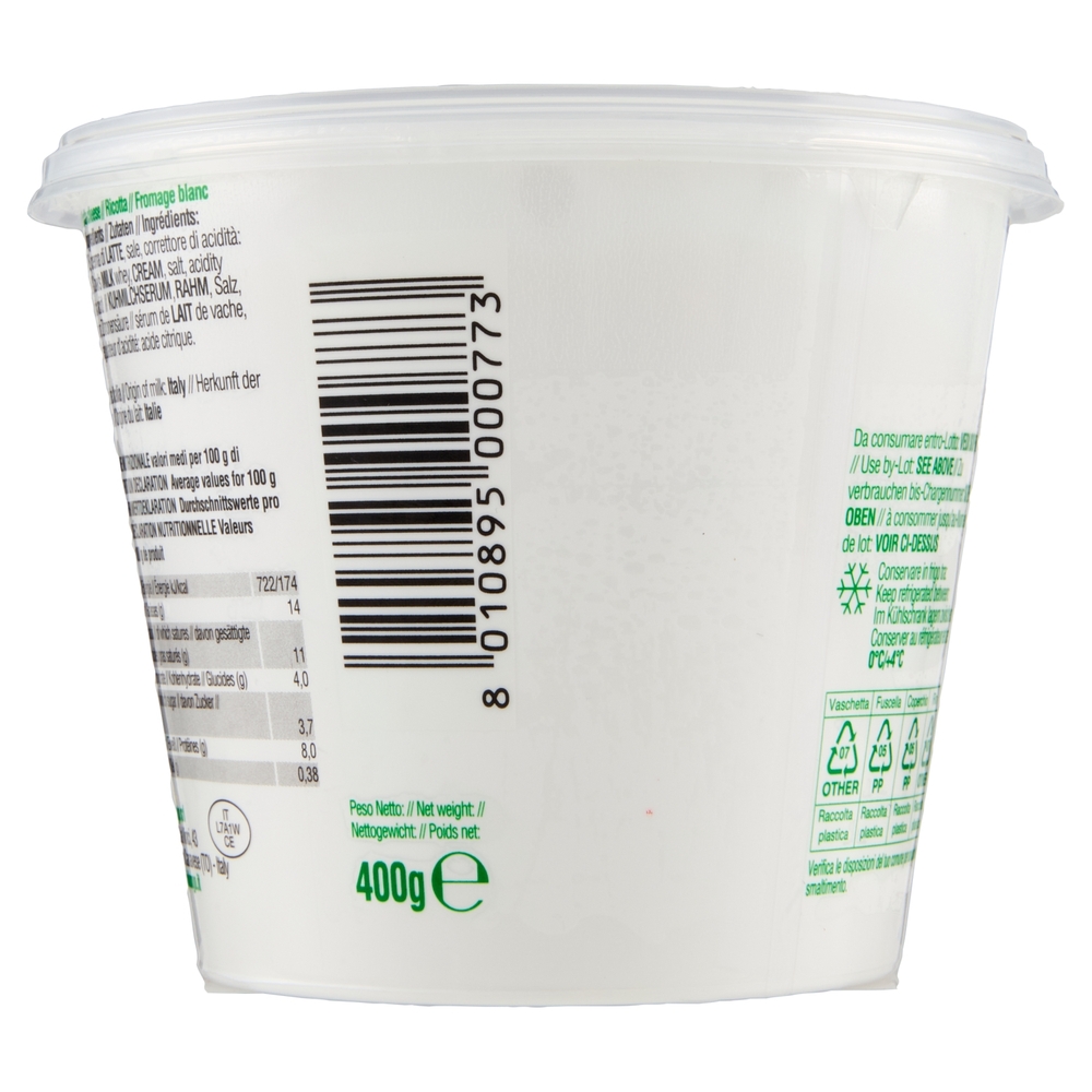 Caseificio Longo Ricotta del Boscaiolo 400 g